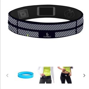 Flipbelt Reflective Zipper Running Belt
